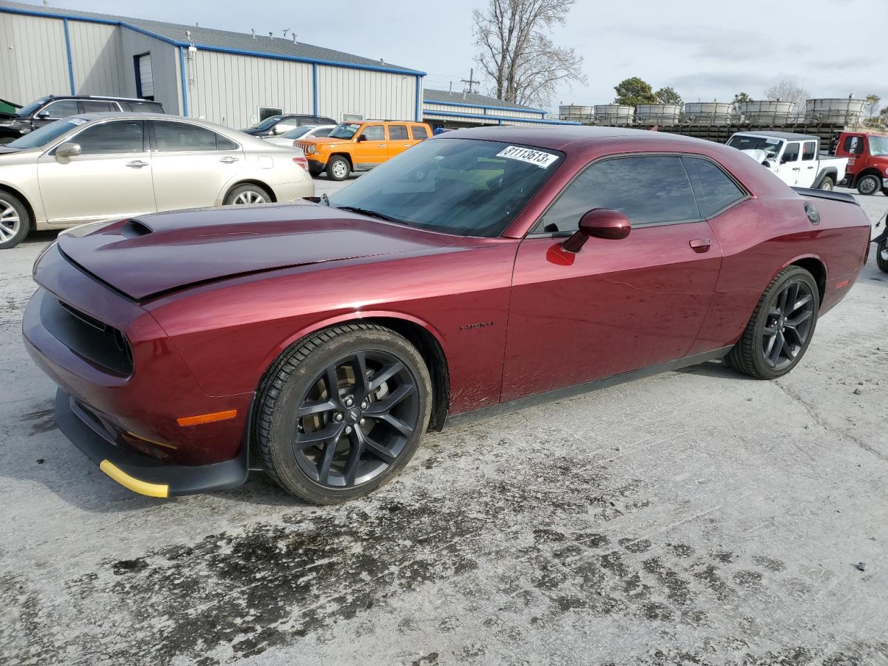 2022 DODGE CHALLENGER R/T VIN:2C3CDZBT8NH182180