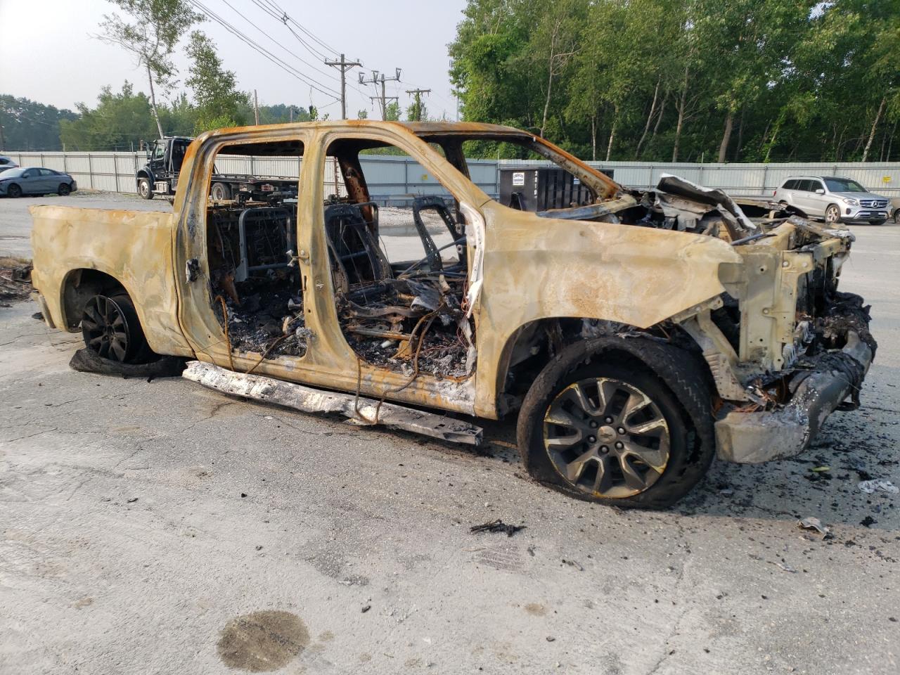 2022 CHEVROLET SILVERADO K1500 RST VIN:3GCUDEEL1NG593943