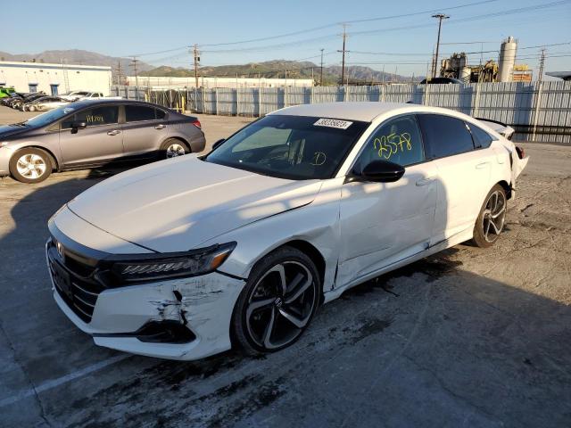 2021 HONDA ACCORD SPORT VIN: 1HGCV1F36MA047010