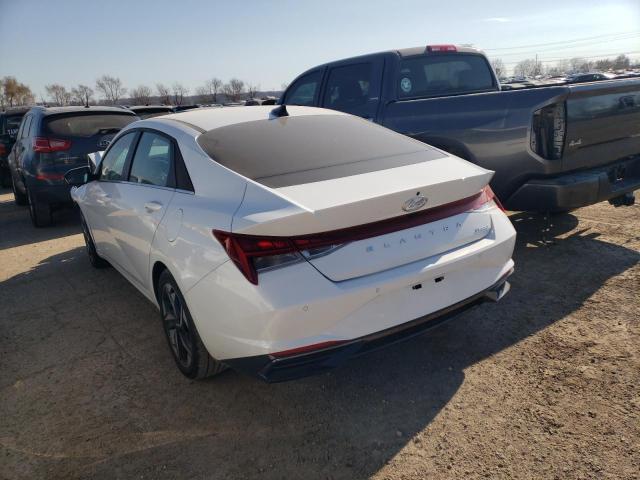 2021 HYUNDAI ELANTRA LIMITED VIN: 5NPLP4AG0MH035366