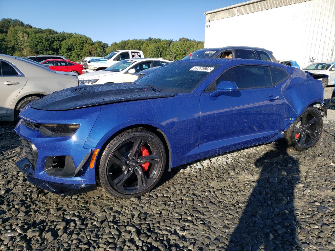 2022 CHEVROLET CAMARO LT1 VIN:1G1FF1R74N0130491