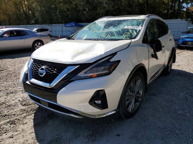 2021 NISSAN MURANO PLATINUM VIN: 5N1AZ2DS8MC118251