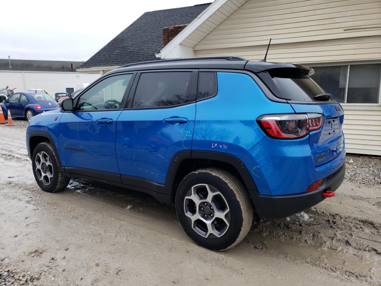 2022 JEEP COMPASS TRAILHAWK VIN:3C4NJDDB3NT170160