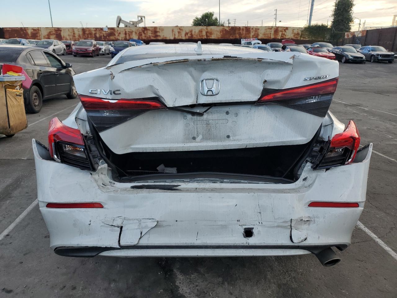 2022 HONDA CIVIC SPORT VIN:2HGFE2F55NH534996