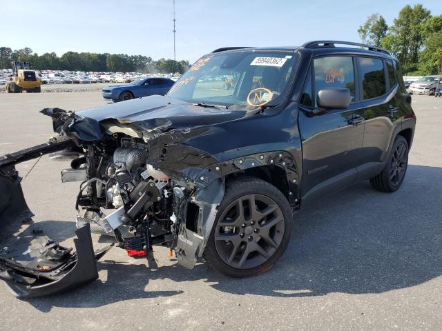 2021 JEEP RENEGADE LATITUDE VIN: ZACNJCBB1MPM91999