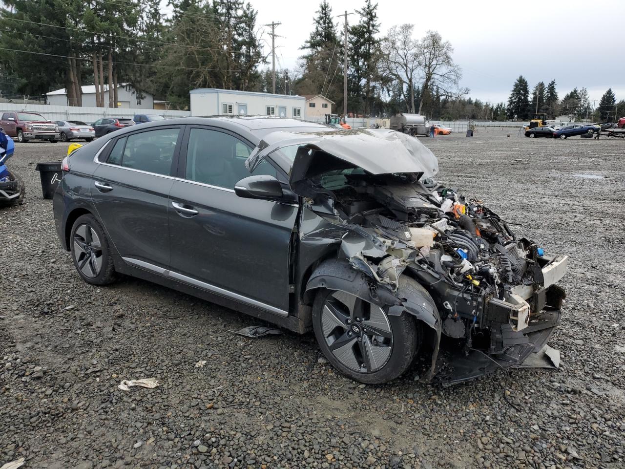 2022 HYUNDAI IONIQ LIMITED VIN:KMHC05LC8NU281007