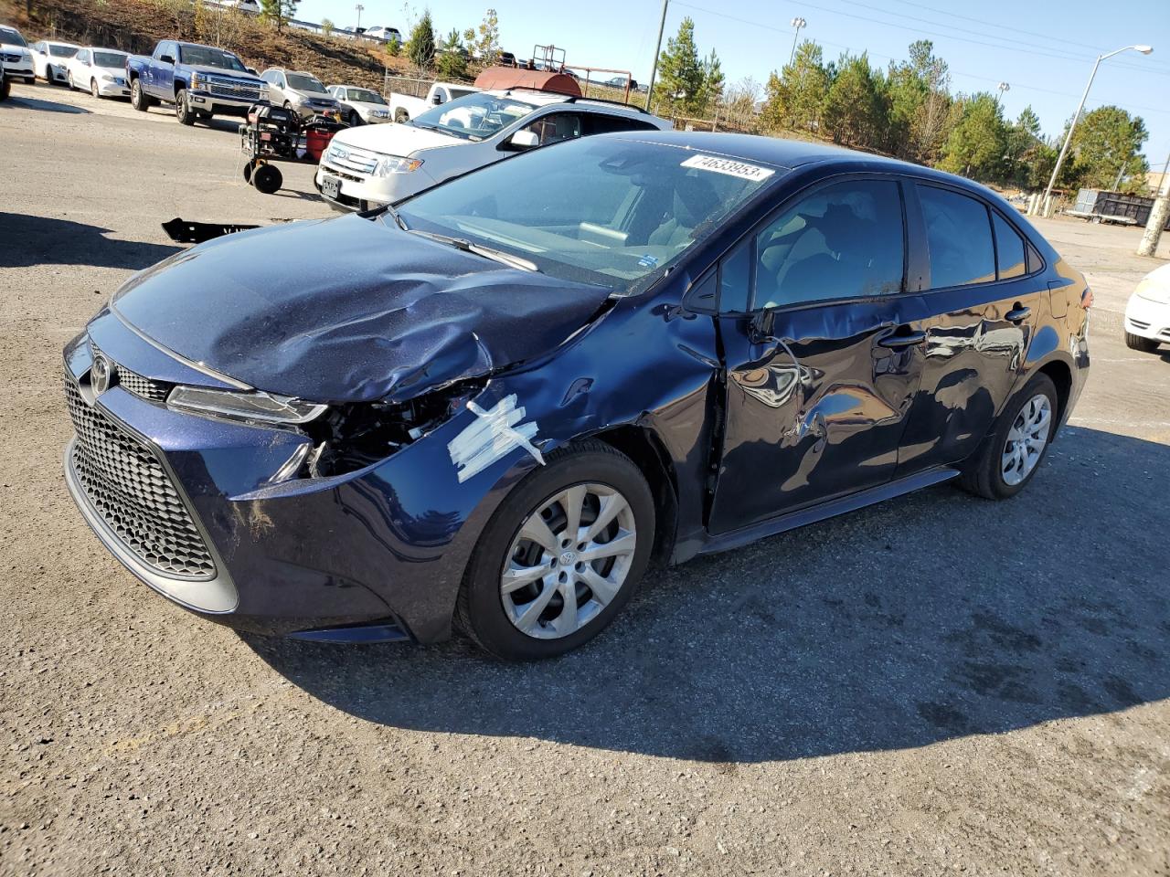 2022 TOYOTA COROLLA LE VIN:5YFEPMAE9NP384134