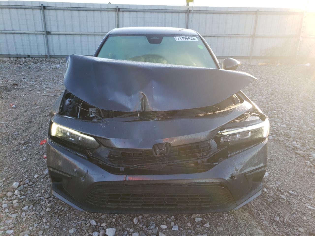 2022 HONDA CIVIC LX VIN:2HGFE2F27NH511659