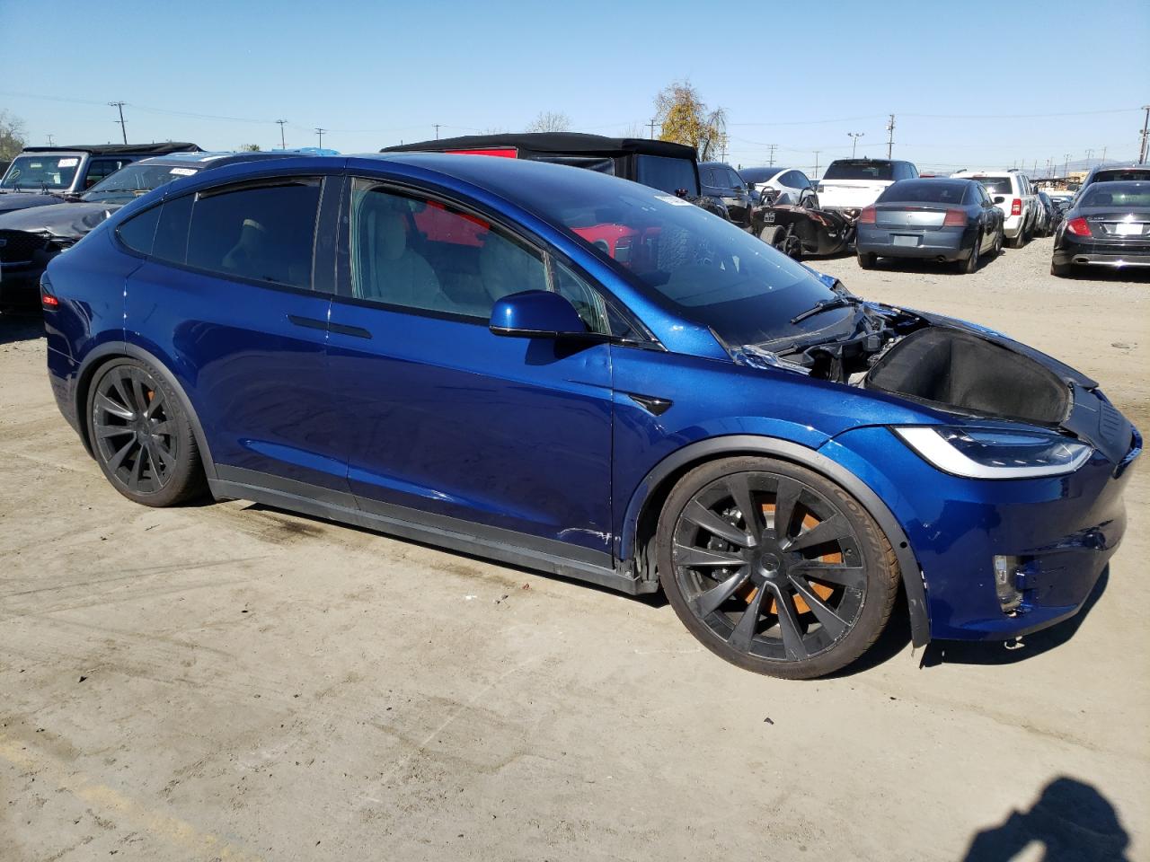 2022 TESLA MODEL X  VIN:7SAXCBE68NF354861