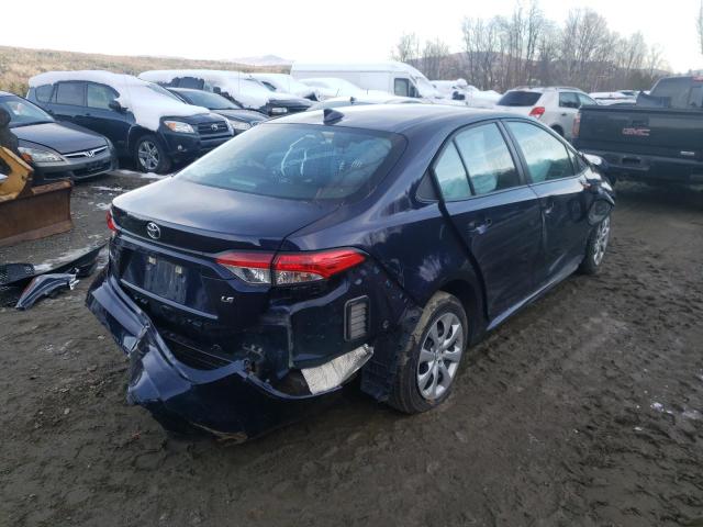 2021 TOYOTA COROLLA LE VIN: 5YFEPMAE0MP193247