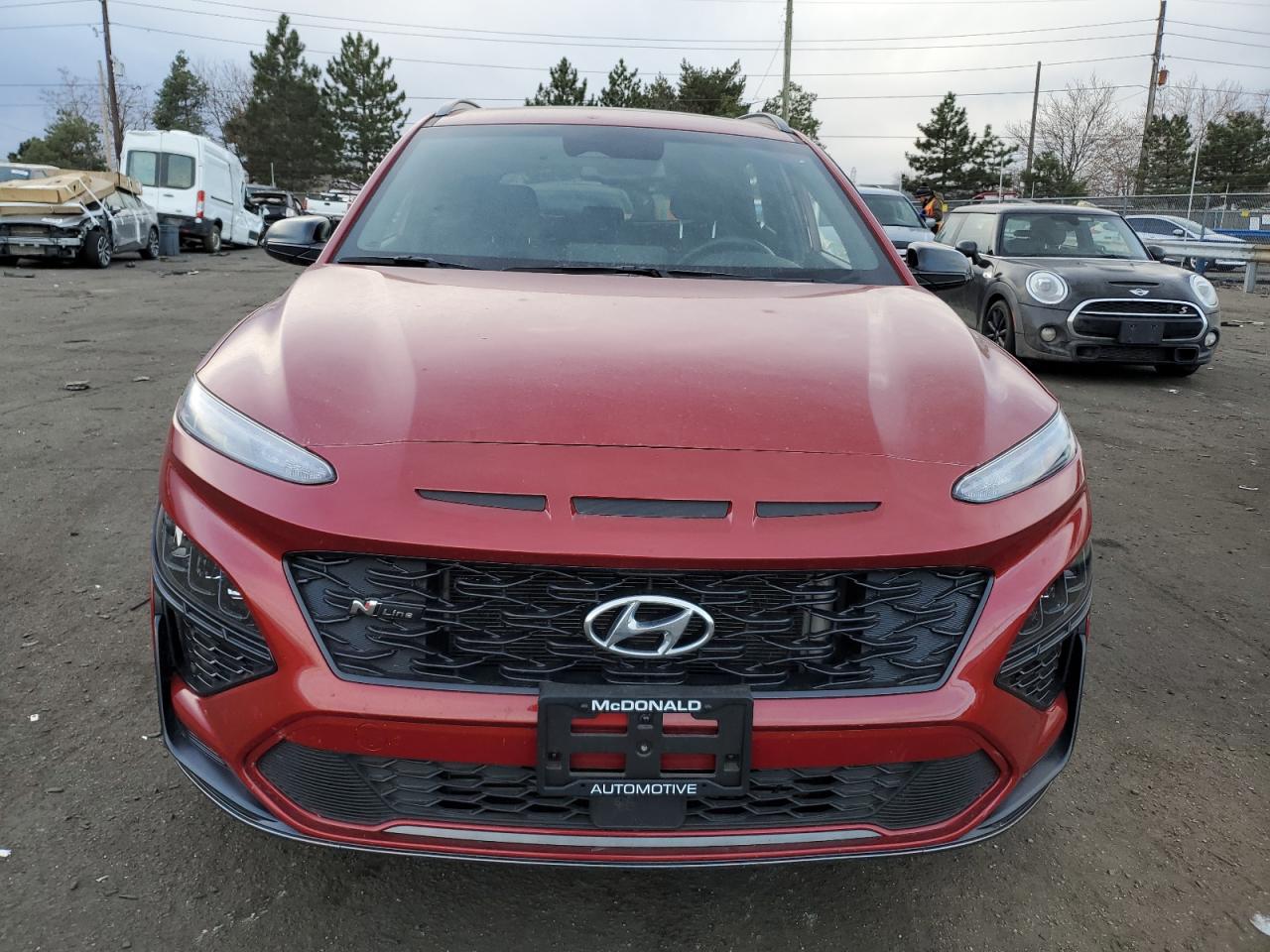 2022 HYUNDAI KONA N LINE VIN:KM8K3CA35NU908465
