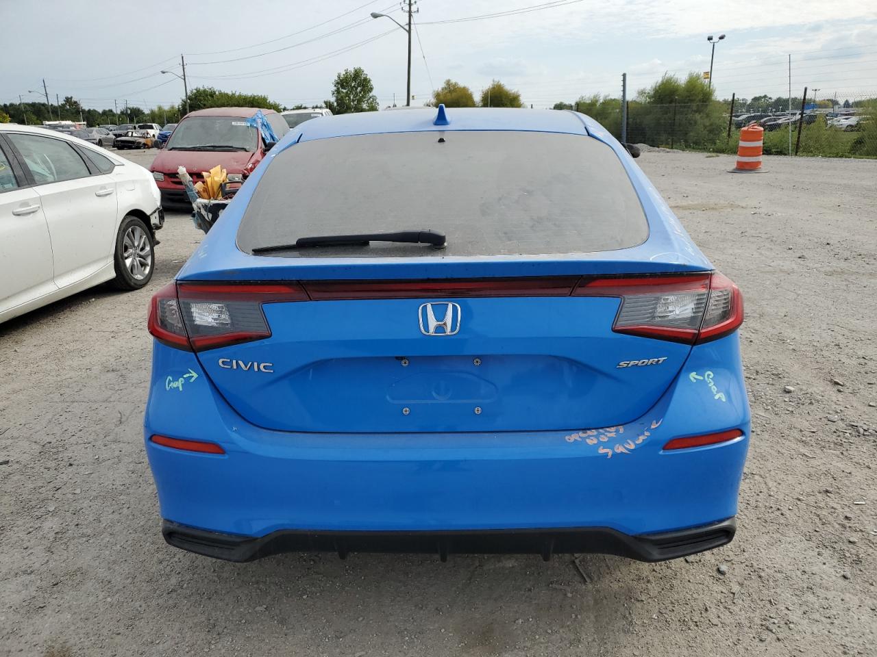 2022 HONDA CIVIC SPORT VIN:19XFL2H8XNE021380