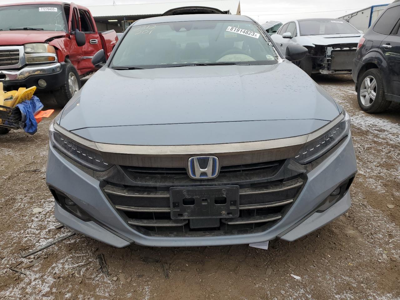 2022 HONDA ACCORD HYBRID SPORT VIN:1HGCV3F24NA033823
