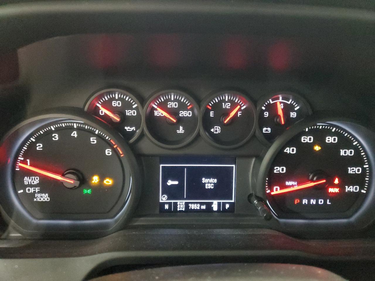 2023 CHEVROLET SILVERADO K1500 CUSTOM VIN:3GCPDBEK5PG192529