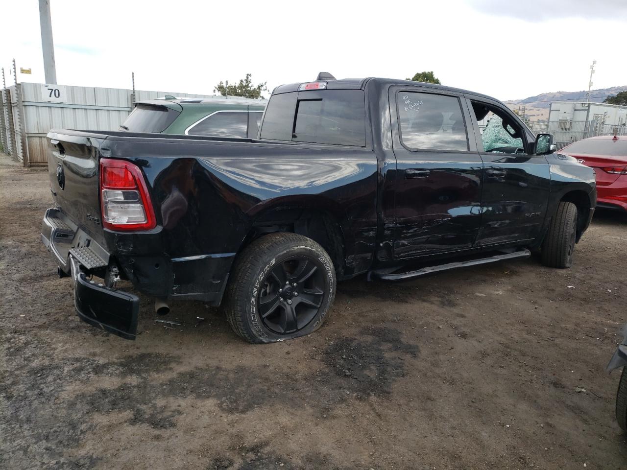 2022 RAM 1500 BIG HORN/LONE STAR VIN:1C6RRFFG7NN258103