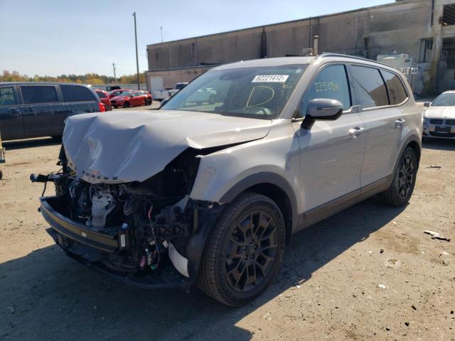 2021 KIA TELLURIDE EX VIN: 5XYP3DHC4MG155288