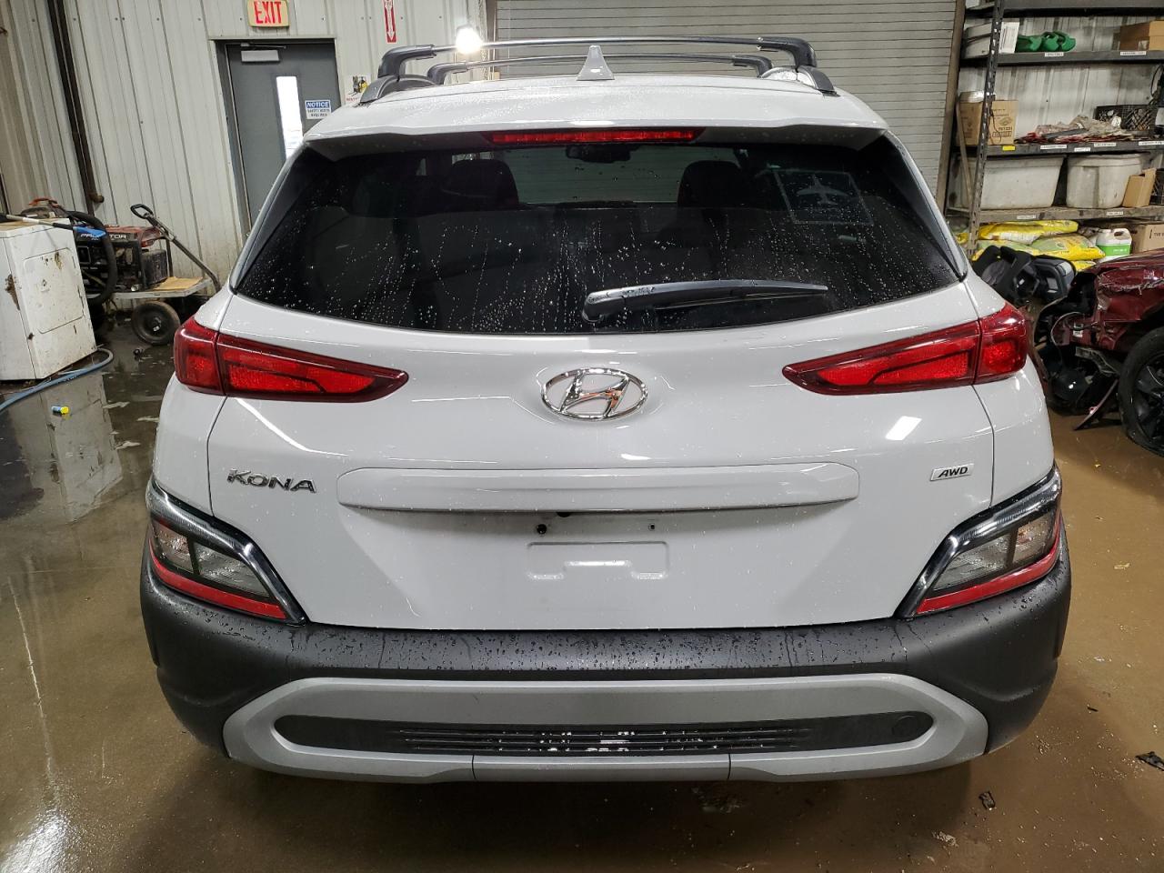 2022 HYUNDAI KONA SEL VIN:KM8K6CAB0NU925396