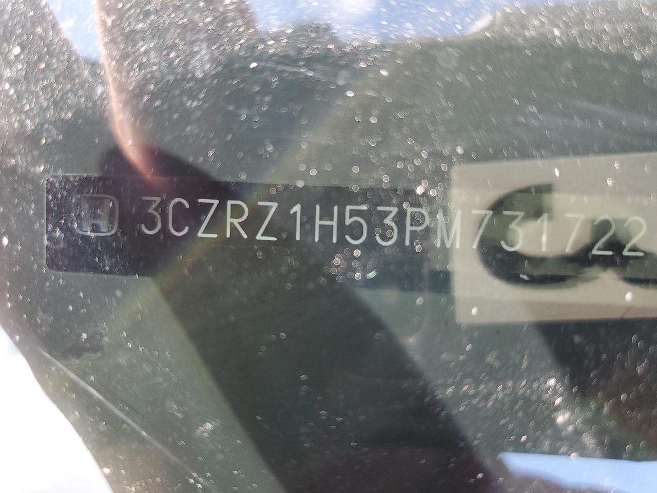 2023 HONDA HR-V SPORT VIN:3CZRZ1H53PM731722