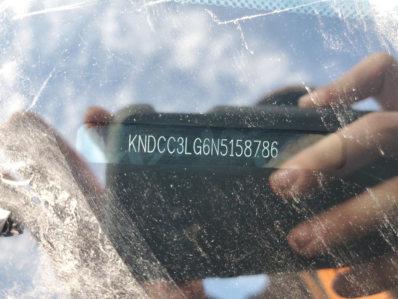 2022 KIA NIRO S VIN:KNDCC3LG6N5158786