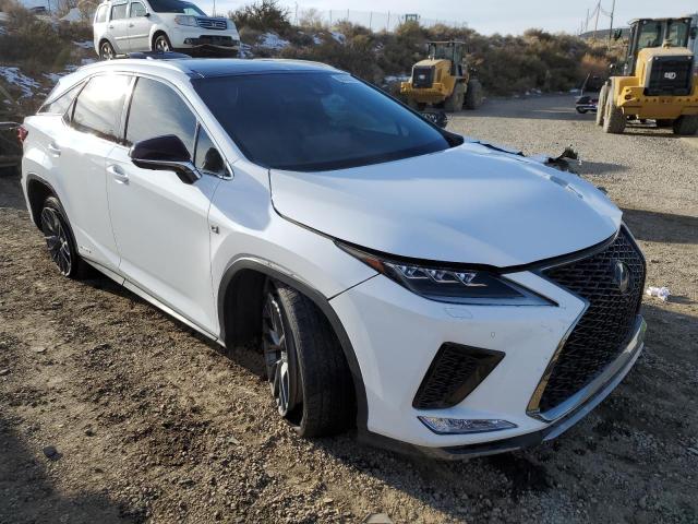 2021 LEXUS RX 450H F-SPORT VIN: 2T2YGMDA3MC066882