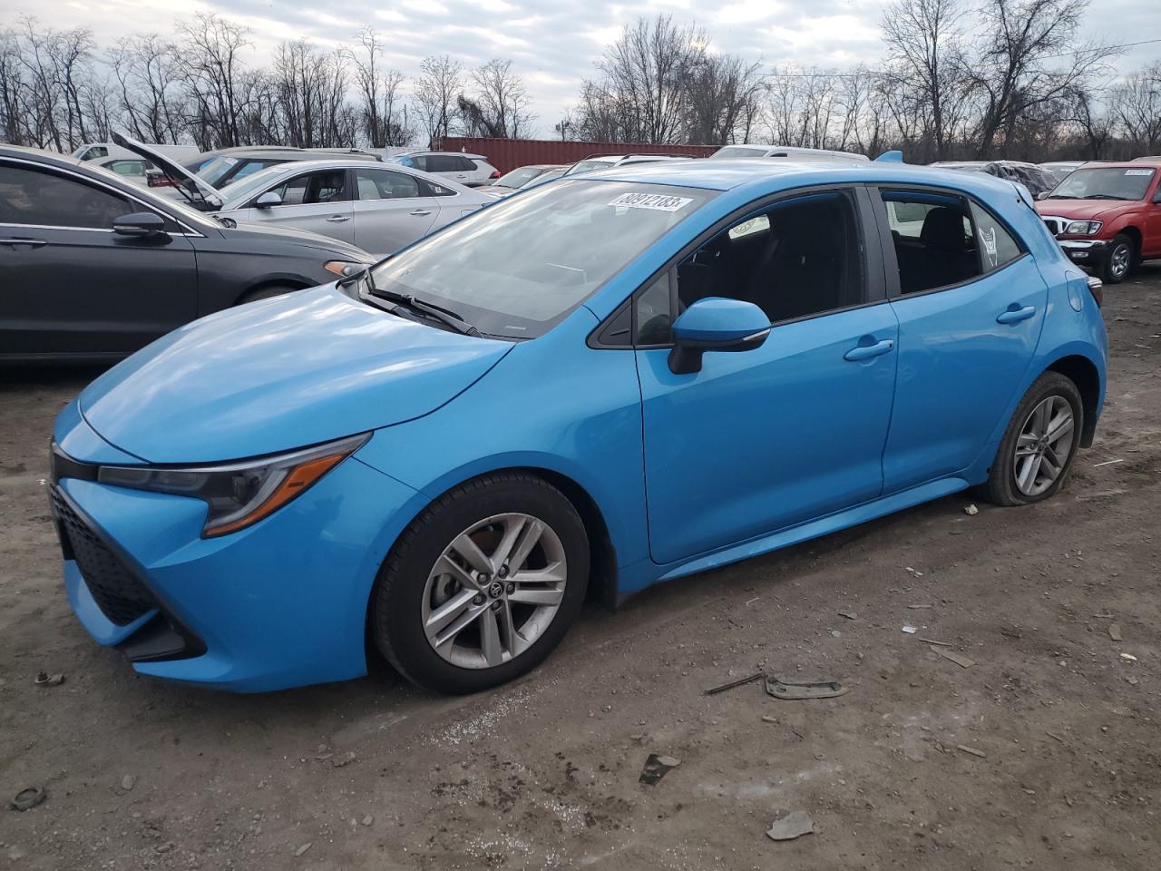 2022 TOYOTA COROLLA SE VIN:JTND4MBE8N3181100