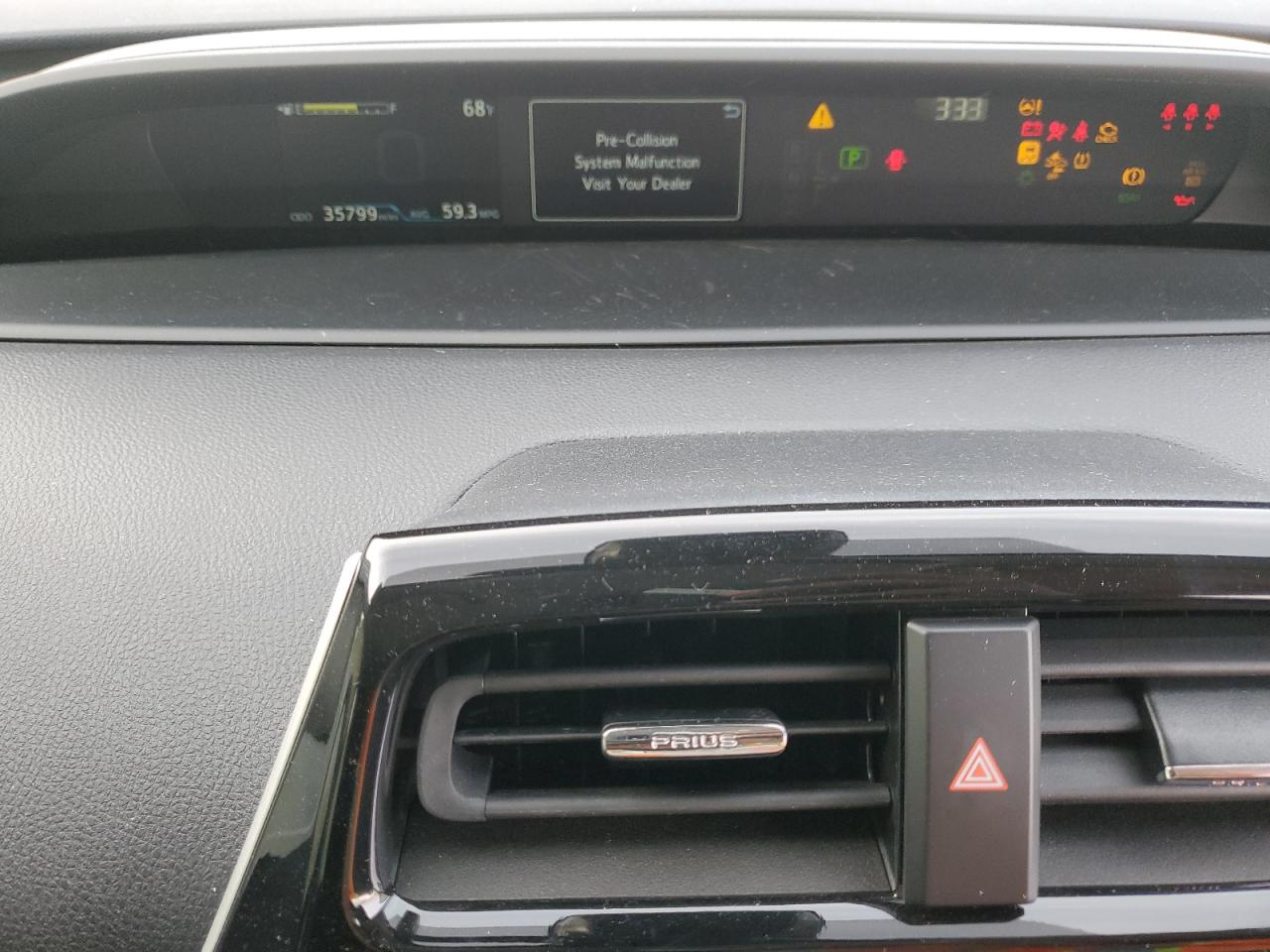 2022 TOYOTA PRIUS NIGHT SHADE VIN:JTDKAMFU5N3179066