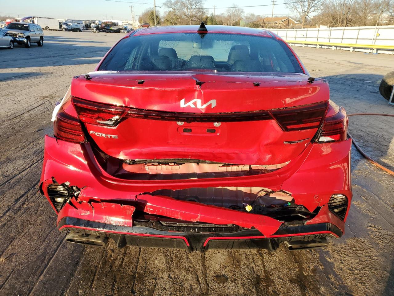 2022 KIA FORTE GT VIN:3KPF44ACXNE424749