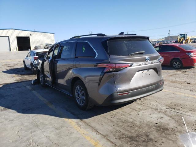 2021 TOYOTA SIENNA LE VIN: 5TDKRKEC2MS049684