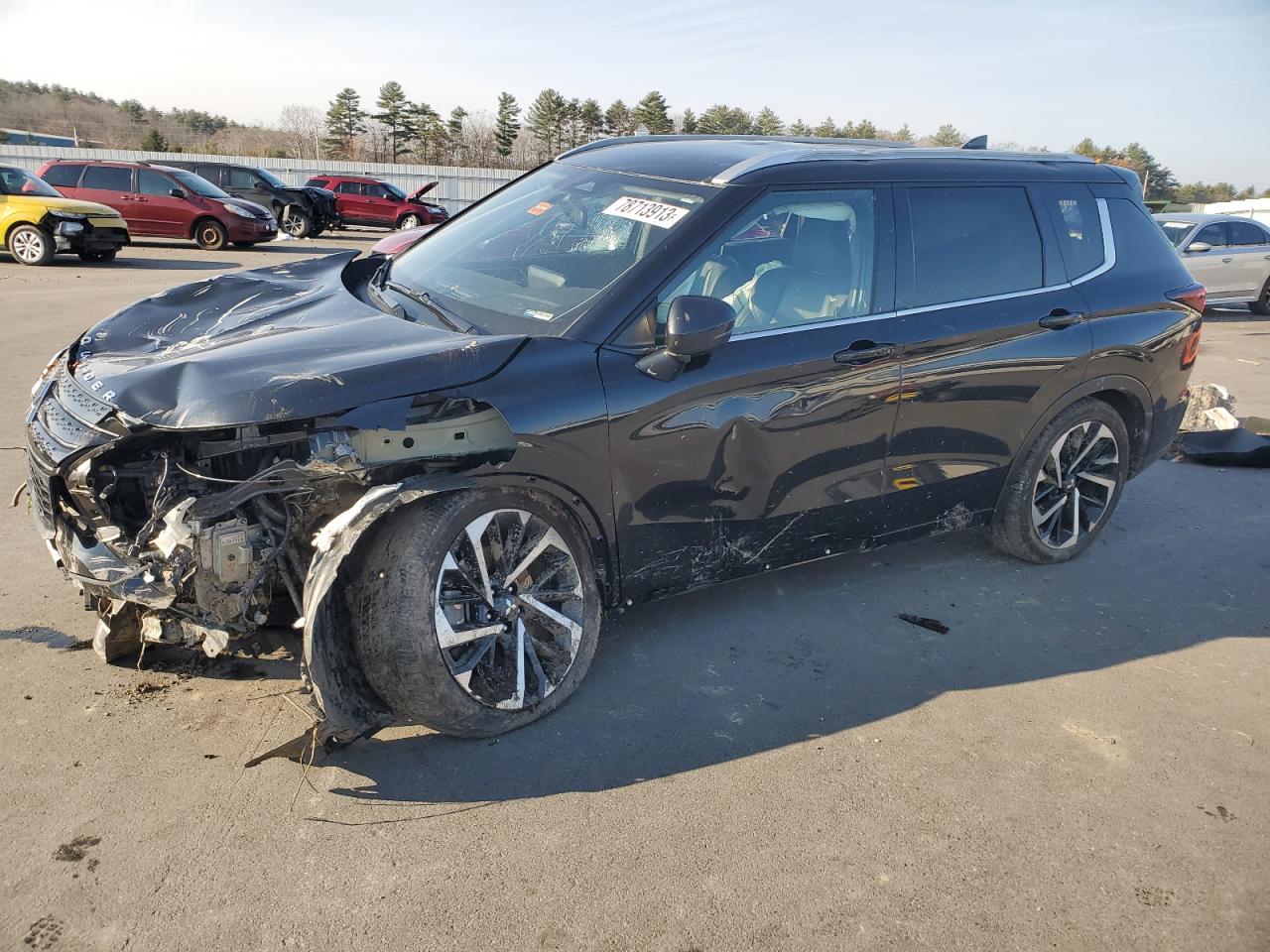 2022 MITSUBISHI OUTLANDER SEL VIN:JA4J4VA8XNZ022868