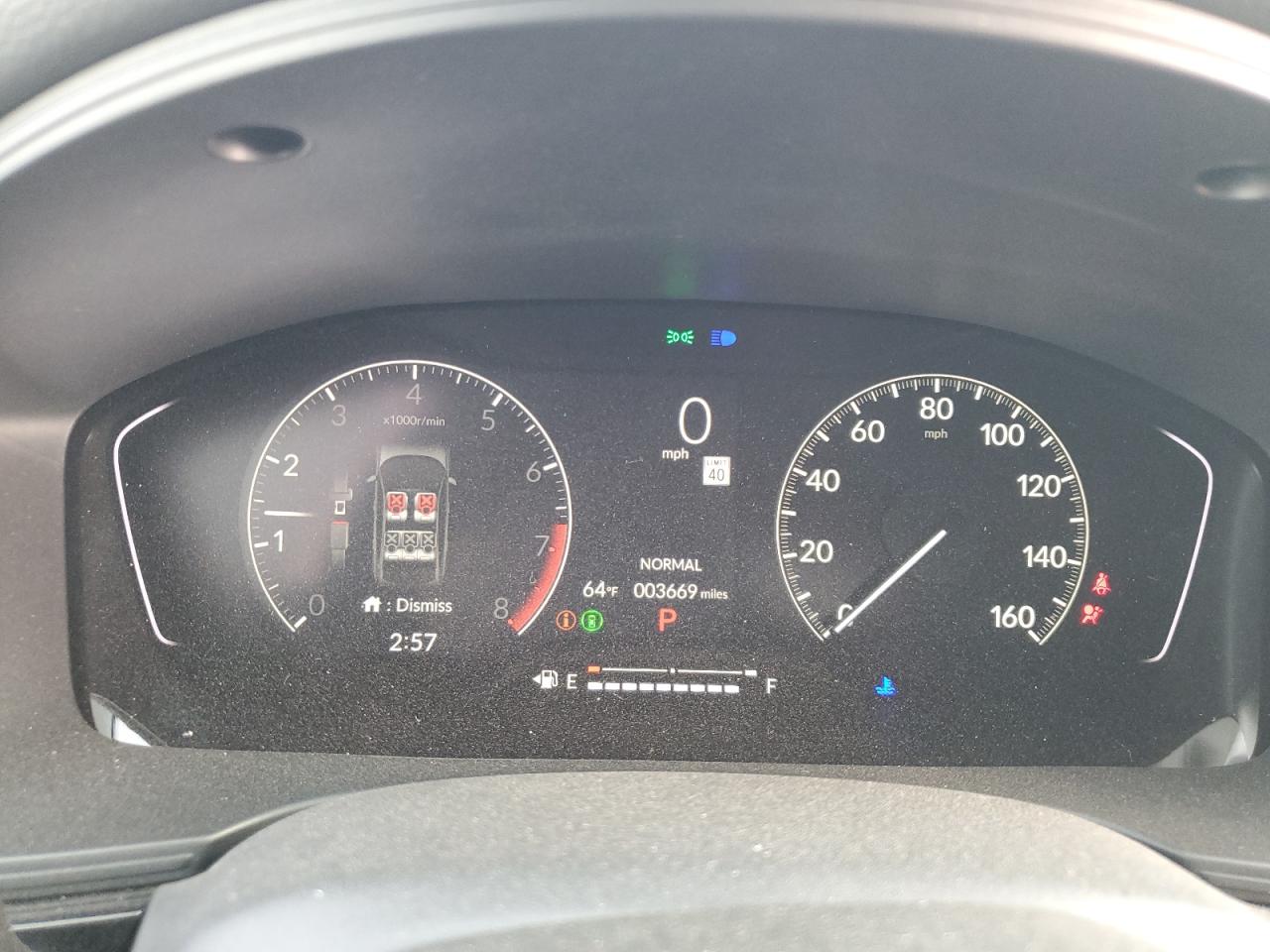 2023 HONDA CIVIC SPORT VIN:2HGFE2F54PH564879