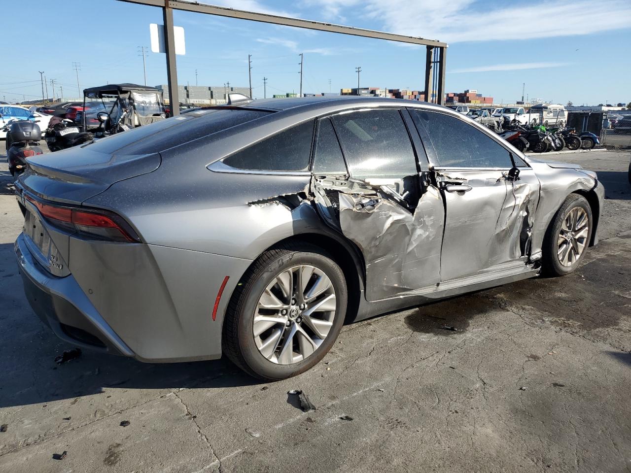 2022 TOYOTA MIRAI LE VIN:JTDAAAAA1NA007295