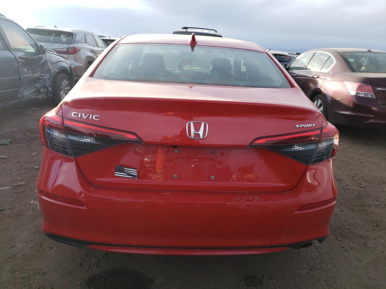 2023 HONDA CIVIC SPORT VIN:2HGFE2F53PH530335