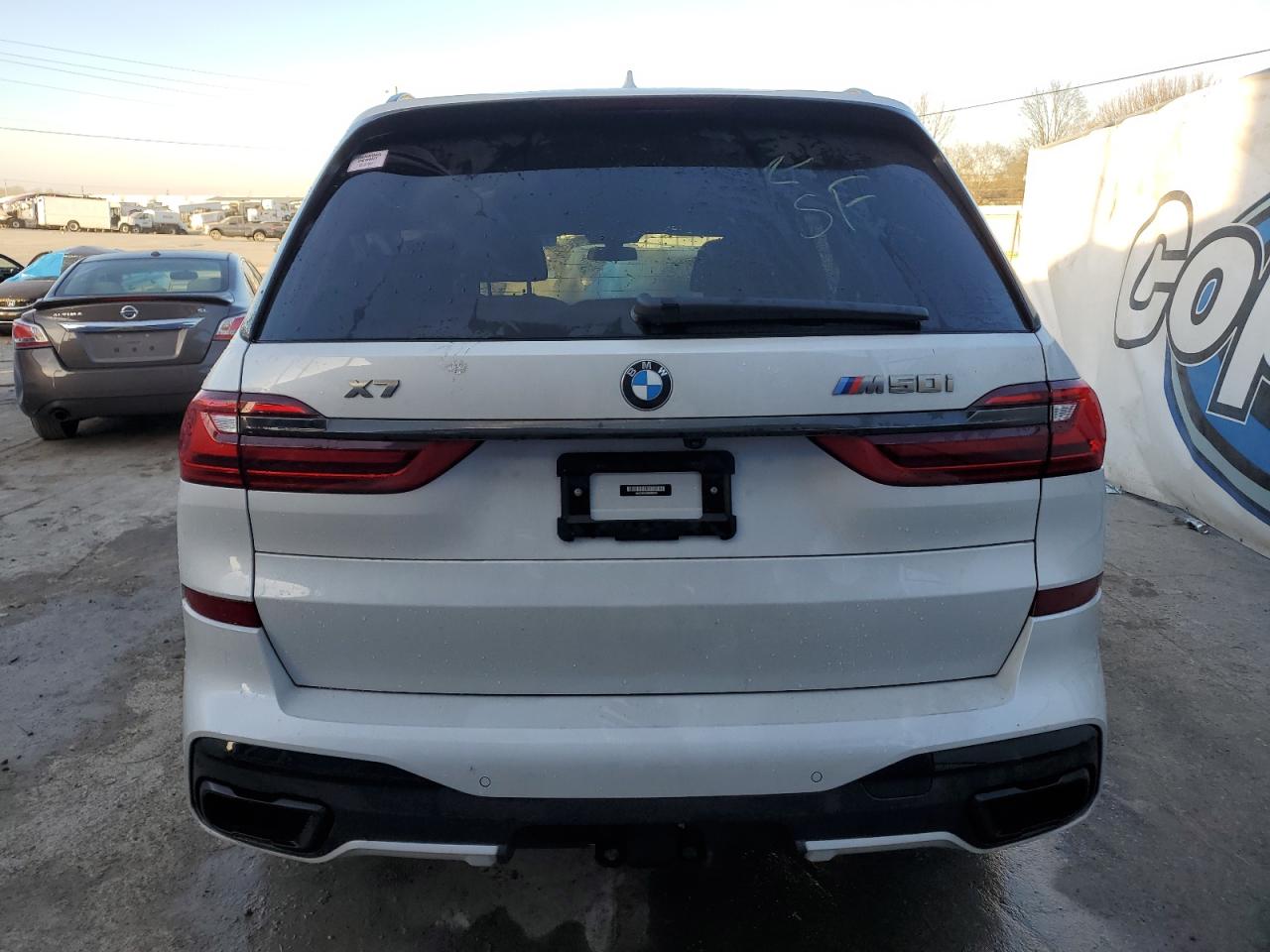 2022 BMW X7 M50I VIN:5UXCX6C04N9K85519