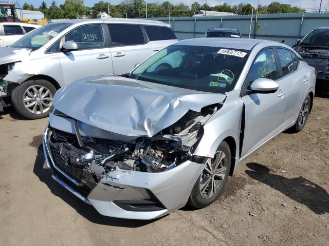 2021 NISSAN SENTRA SV VIN: 3N1AB8CVXMY260540