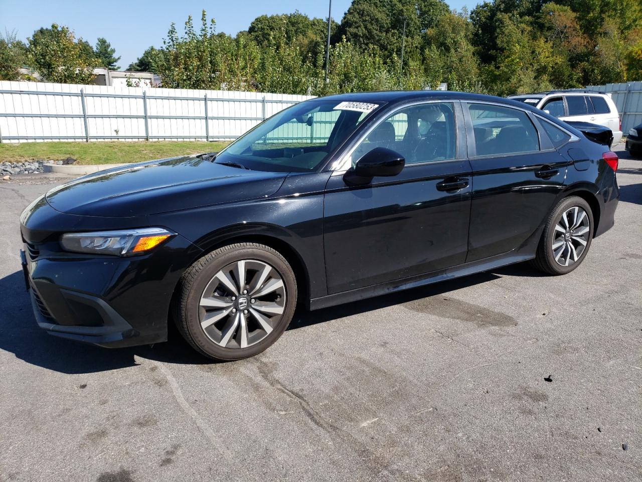 2022 HONDA CIVIC EX VIN:JHMFE1F79NX002042