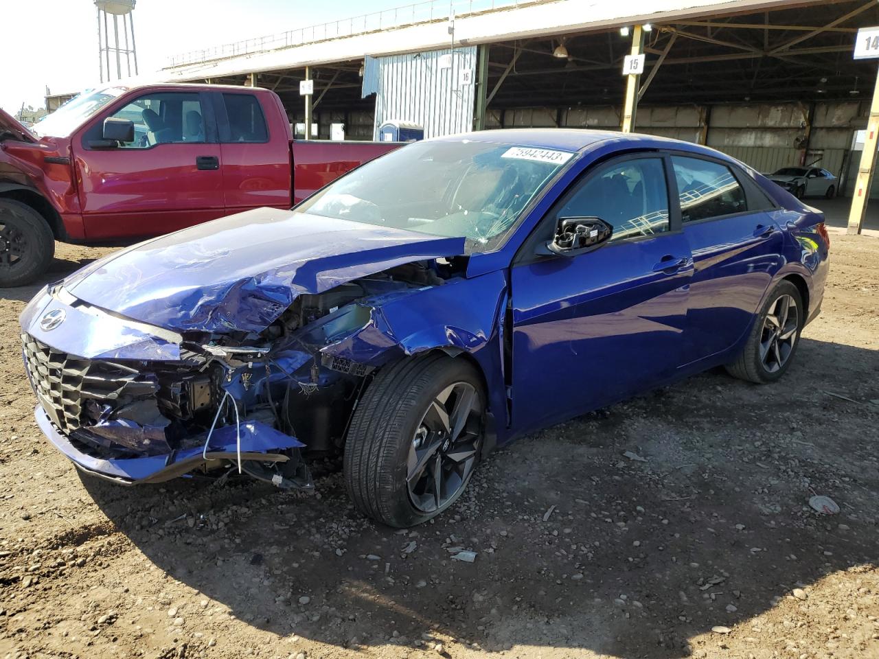 2023 HYUNDAI ELANTRA SEL VIN:KMHLS4AG0PU586126