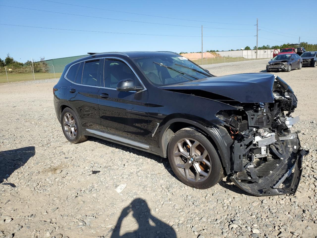 2022 BMW X3 SDRIVE30I VIN:5UX43DP03N9J71929