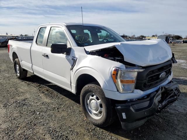 2021 FORD F150 SUPER CAB VIN: 1FTFX1E83MKE54652