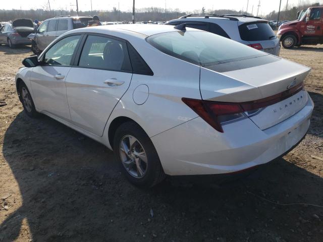 2021 HYUNDAI ELANTRA SE VIN: 5NPLL4AG5MH050098