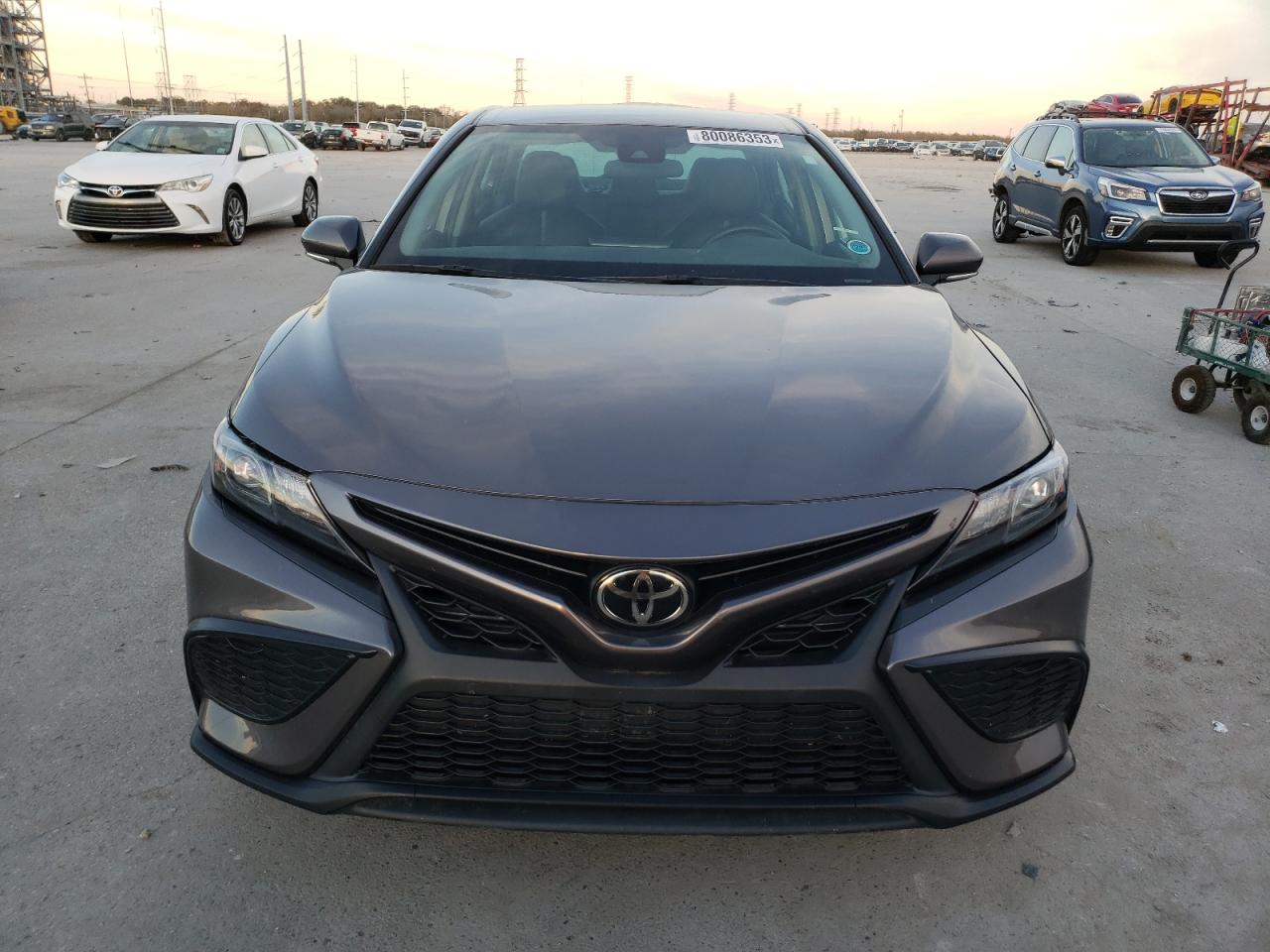 2022 TOYOTA CAMRY SE VIN:4T1G11AK1NU667530