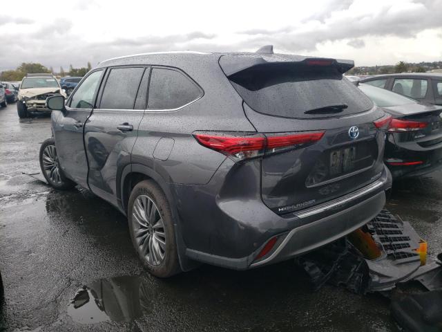 2021 TOYOTA HIGHLANDER HYBRID PLATINUM VIN: 5TDEBRCH8MS065462