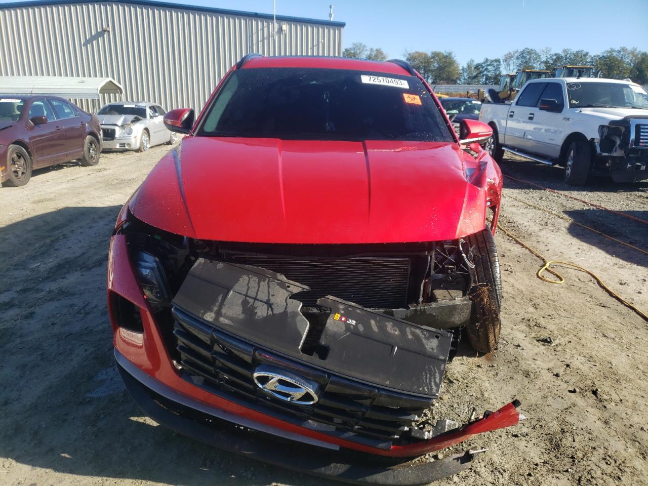 2022 HYUNDAI TUCSON SEL VIN:5NMJFCAE4NH136427