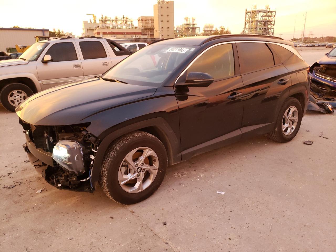 2022 HYUNDAI TUCSON SEL VIN:5NMJB3AE9NH124530