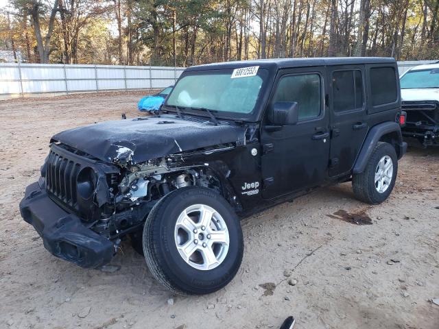 2021 JEEP WRANGLER UNLIMITED SPORT VIN: 1C4HJXDN1MW544699