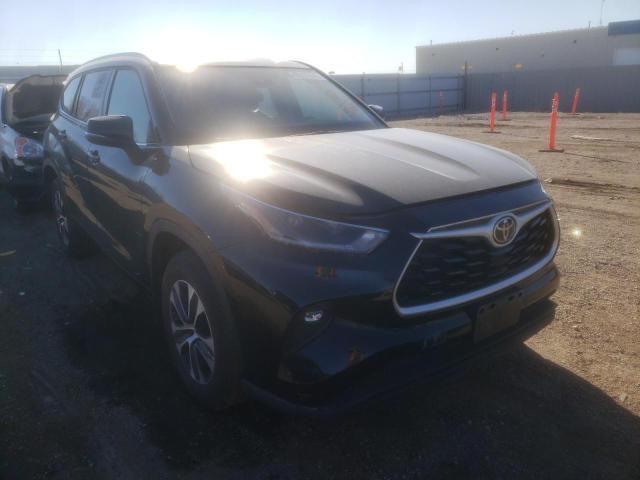 2021 TOYOTA HIGHLANDER XLE VIN: 5TDHZRBH9MS556052