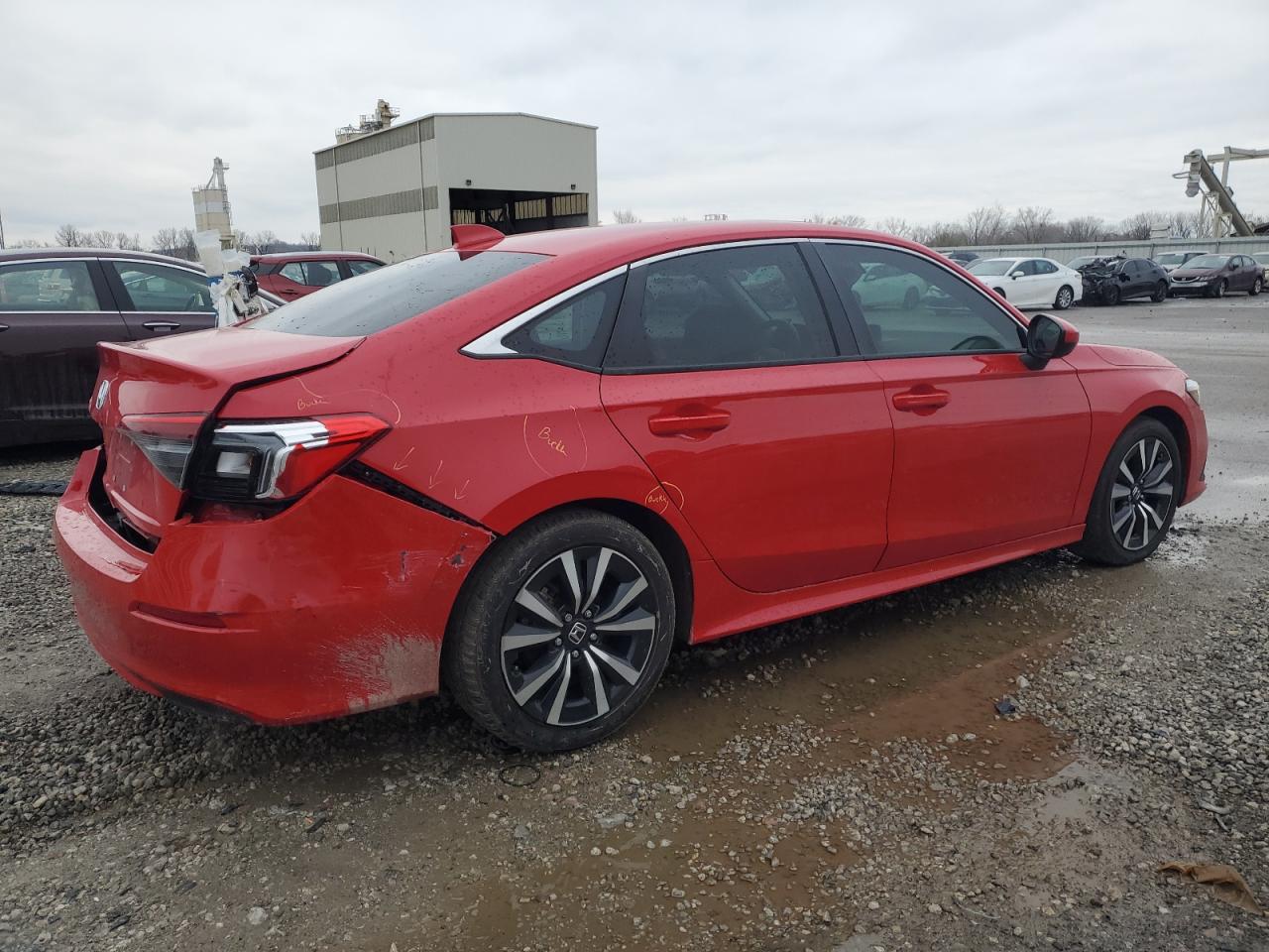 2022 HONDA CIVIC EX VIN:2HGFE1F78NH303585