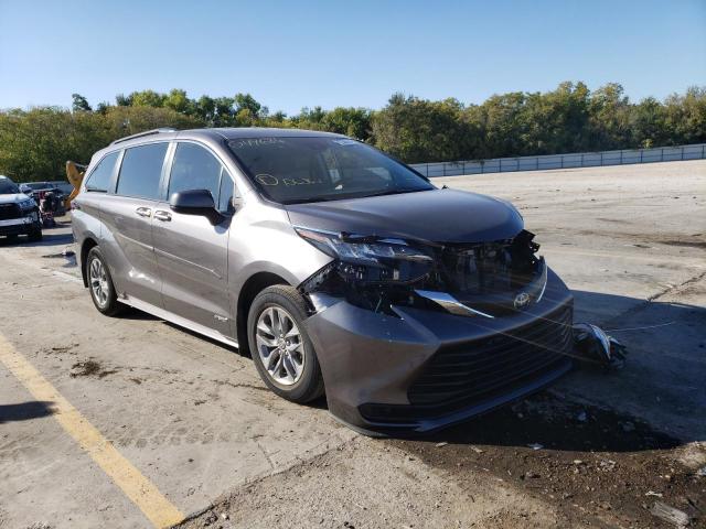 2021 TOYOTA SIENNA LE VIN: 5TDKRKEC2MS049684