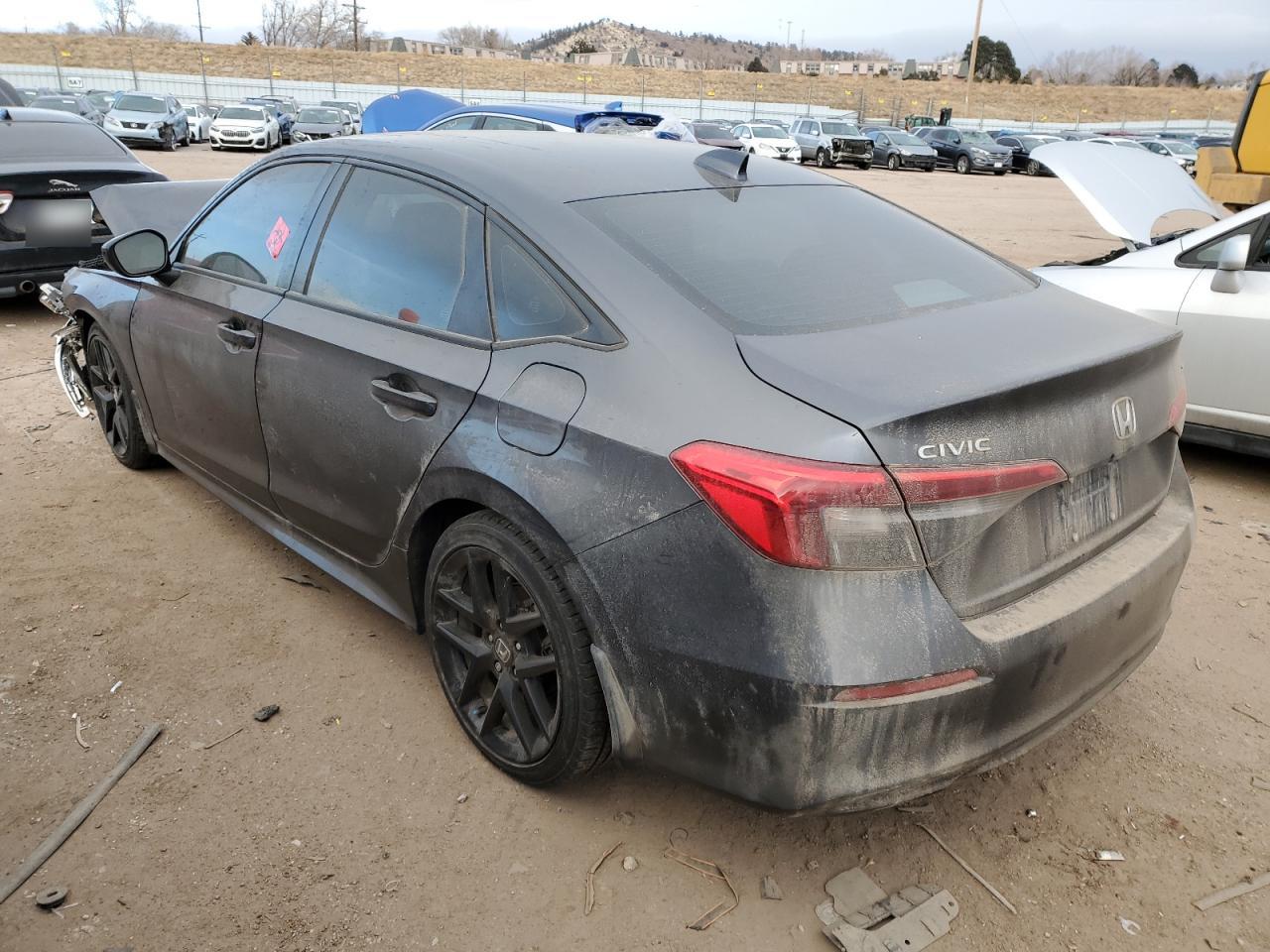 2022 HONDA CIVIC SPORT VIN:2HGFE2F51NH587307