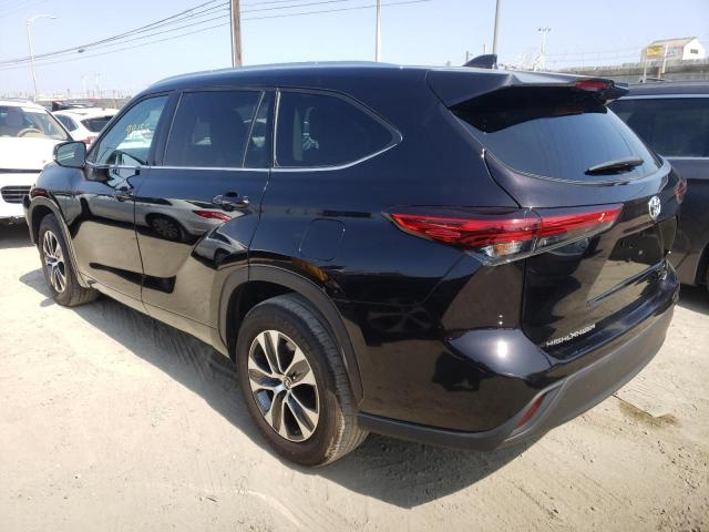 2021 TOYOTA HIGHLANDER XLE VIN: 5TDHZRAH0MS040020