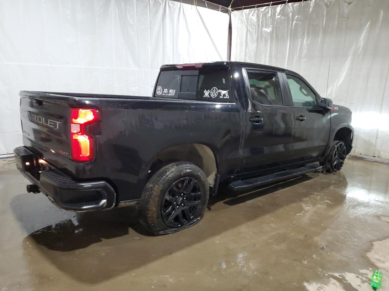 2022 CHEVROLET SILVERADO K1500 RST VIN:3GCUDEET4NG586372
